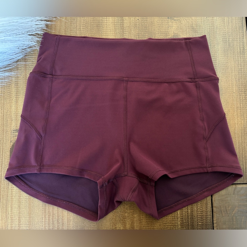 Lululemon High Rise Biker Shorts 2”